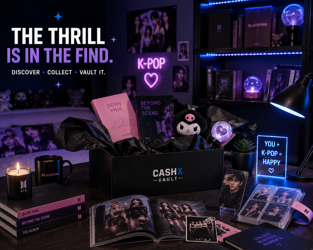 K-Pop Mystery Vault – Albums, Photocards, Collectibles & Surprise Finds