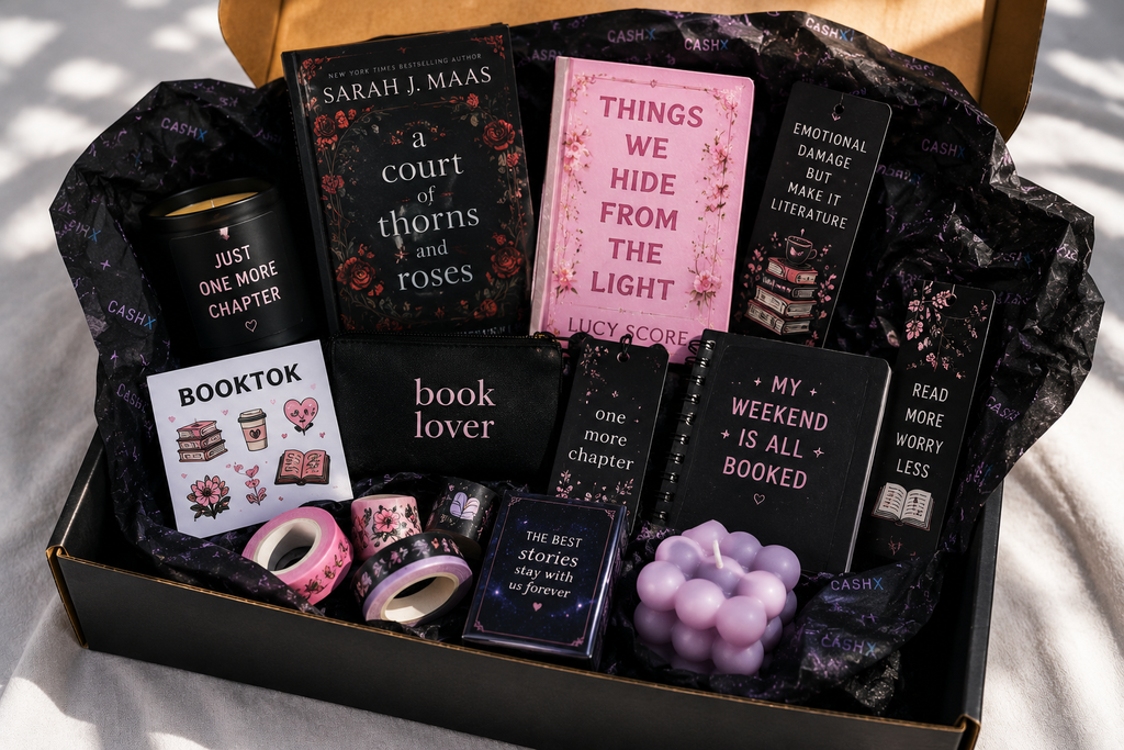 BookTok Mystery Box – Viral Books, Trending Reads & Bookish Surprises | CASHX Vault