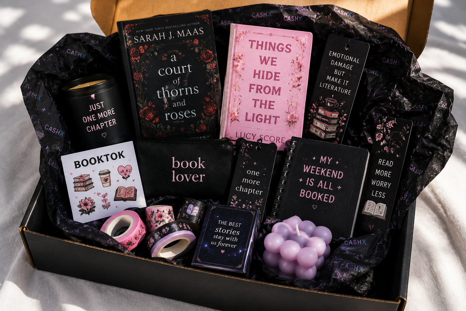 BookTok Mystery Box – Viral Books, Trending Reads & Bookish Surprises | CASHX Vault