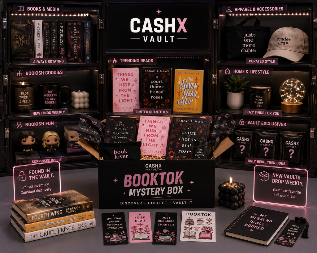 BookTok Mystery Box – Viral Books, Trending Reads & Bookish Surprises | CASHX Vault
